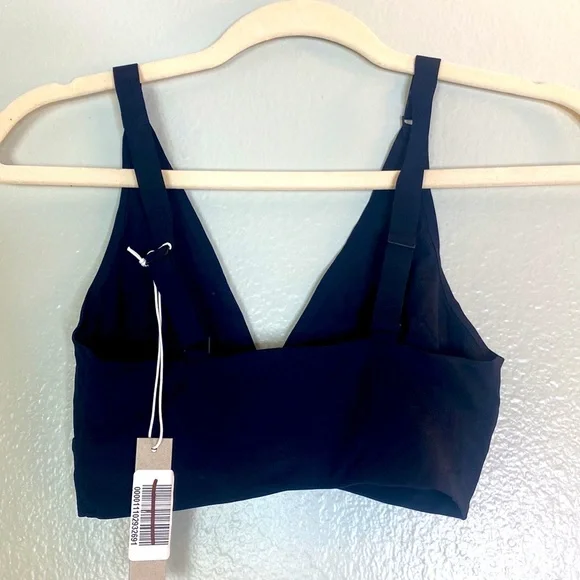 Everlane The Invisible ReNew Bra Black NWT - Picture 5 of 6